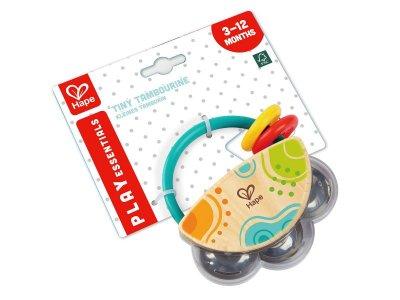 Погремушка Бубен для малышей разноцветный