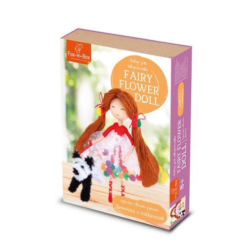 Набор для творчества Куколка своими руками "Девочка с собачкой"