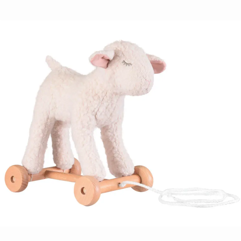 Каталка на веревочке Овечка Мэри Egmont Toys
