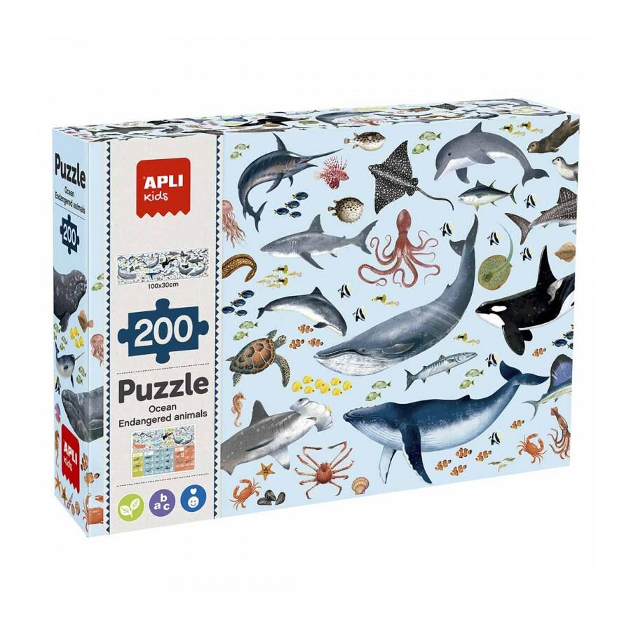 Пазл Морские животные Apli Kids