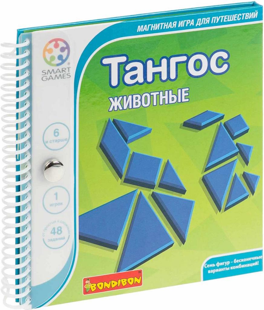 Магнитная игра  для путешествий, ТАНГОС ЖИВОТНЫЕ