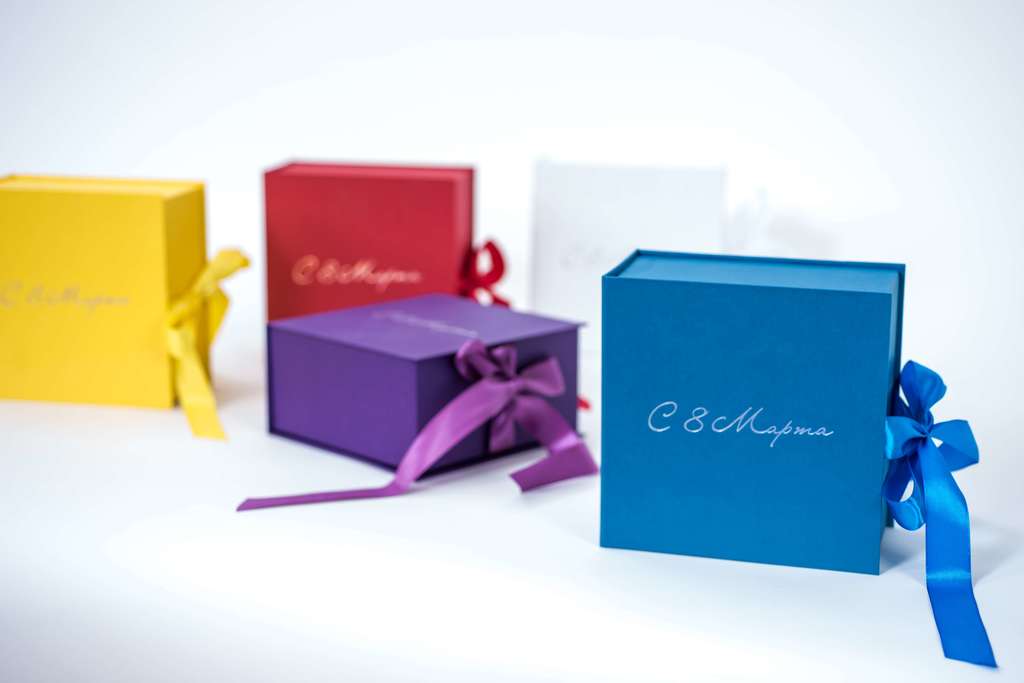 Подарочная коробка для корпоративных клиентов PrintDesign