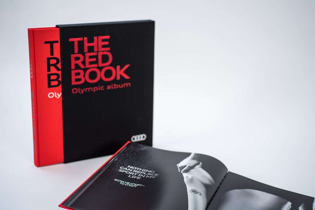 The Red Book. Подарочная фотокнига Audi, посвященная зимней олимпиаде в Сочи