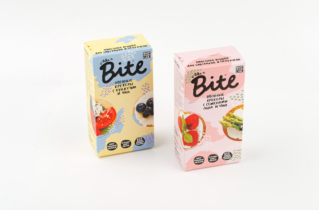 Овсяные крекеры Bite