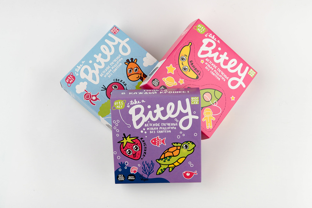Детское печенье Bitey
