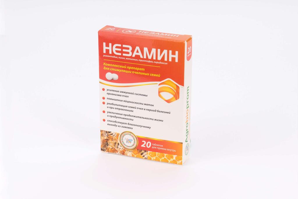 Незамин, комплексный препарат для стимуляции пчелиных семей
