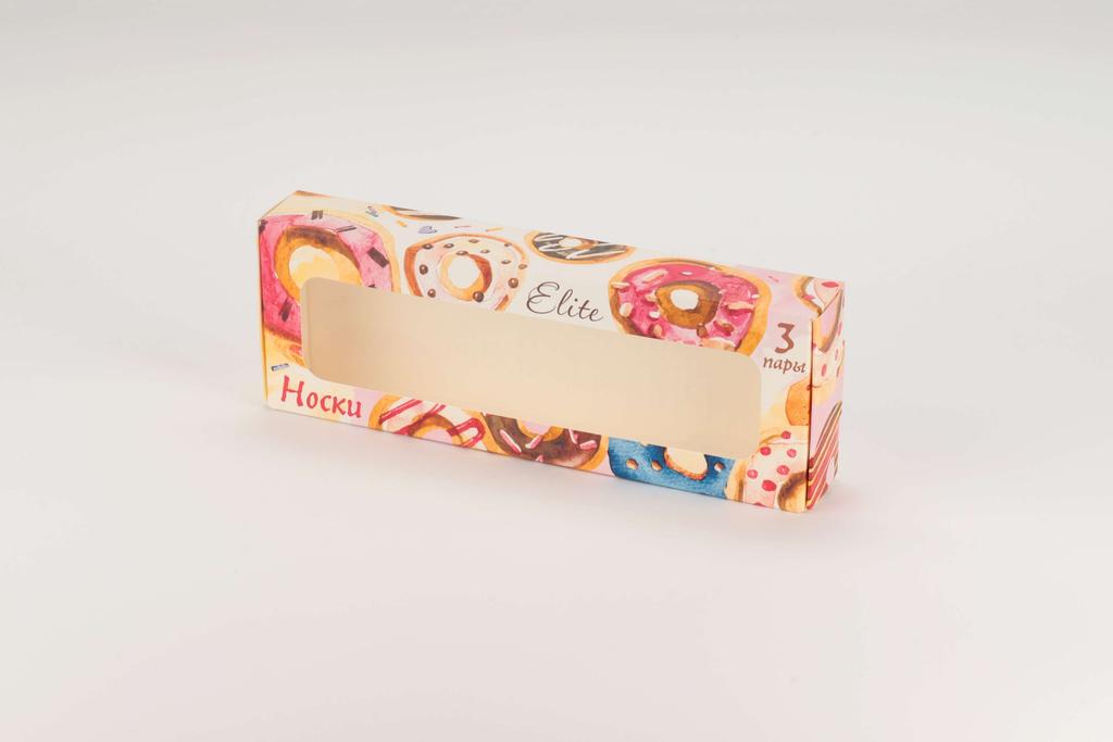 Elite, упаковка для комплекта носков
