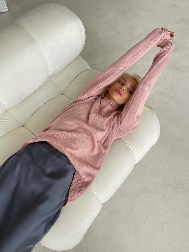 Свитер базовый удлинённый ОБЛАЧКО