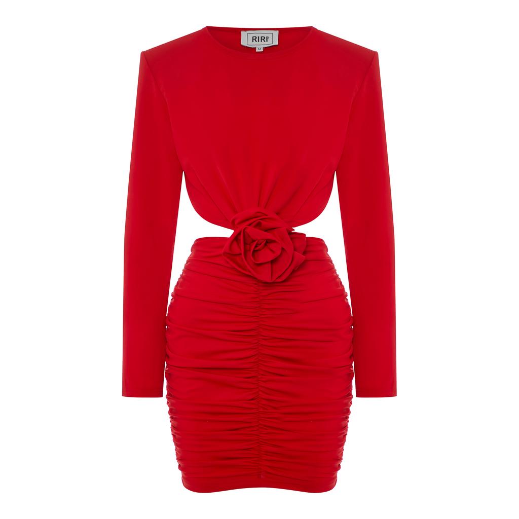 Платье с розой SARA