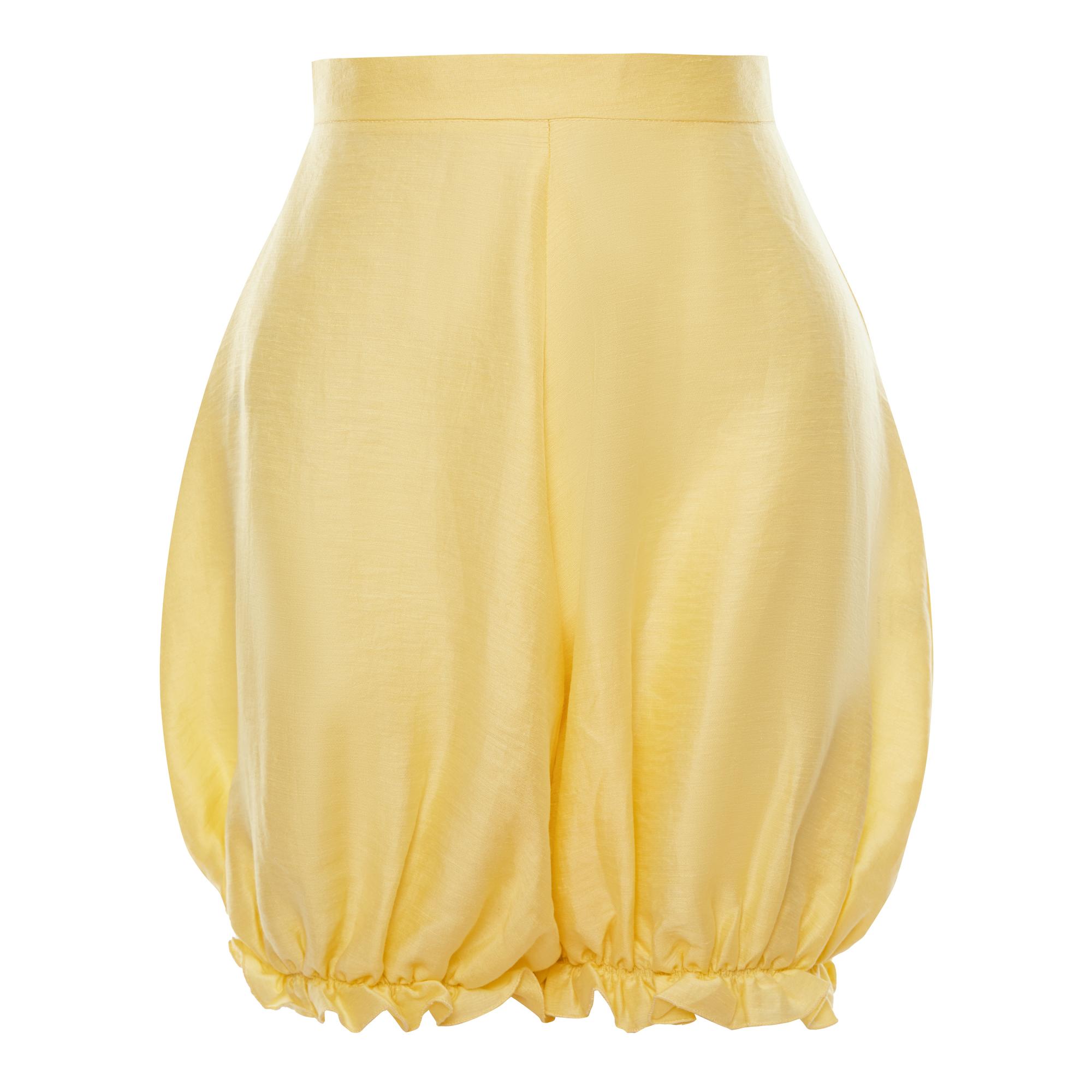 Панталоны из шелка со льном