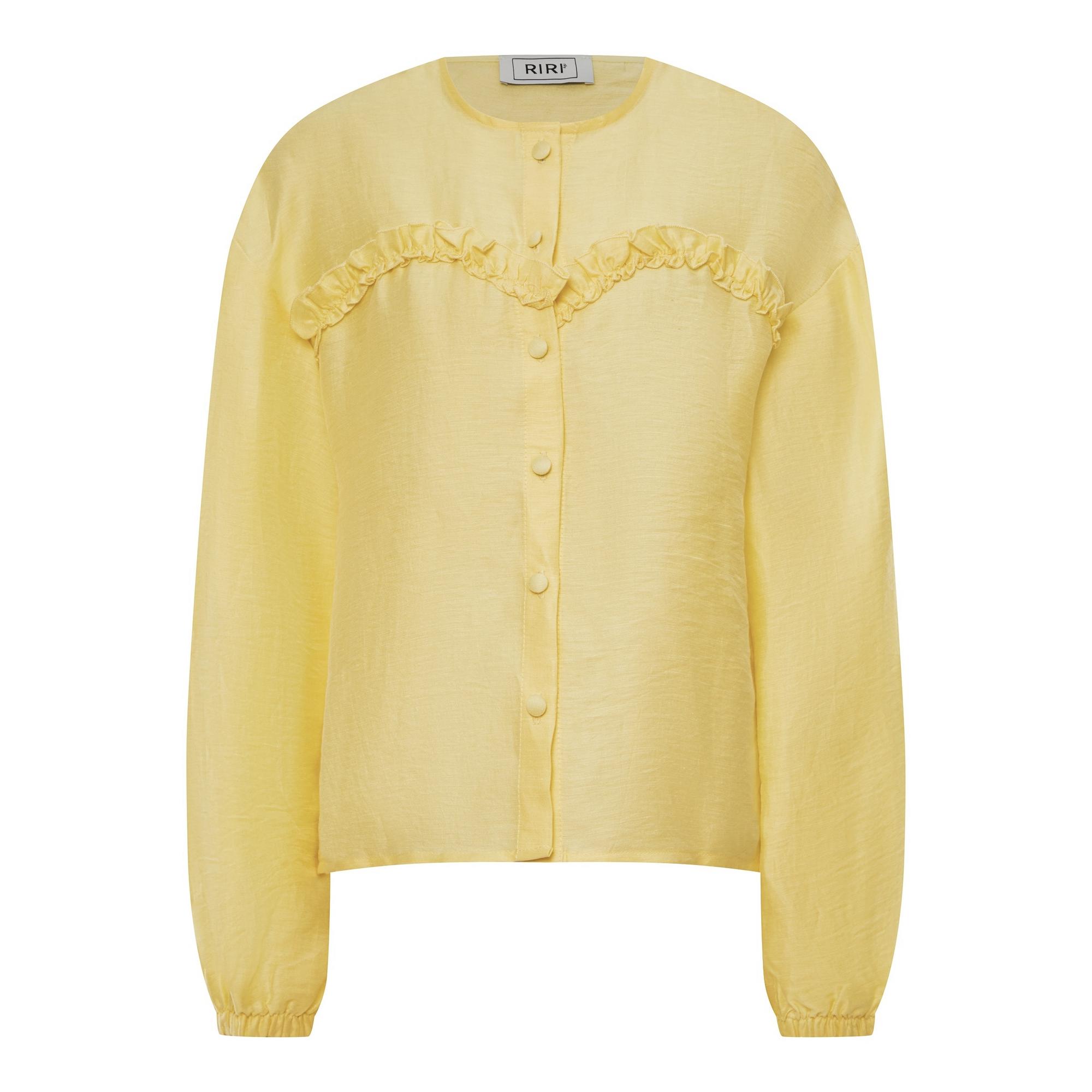 Блуза  ELZA из шелка со льном