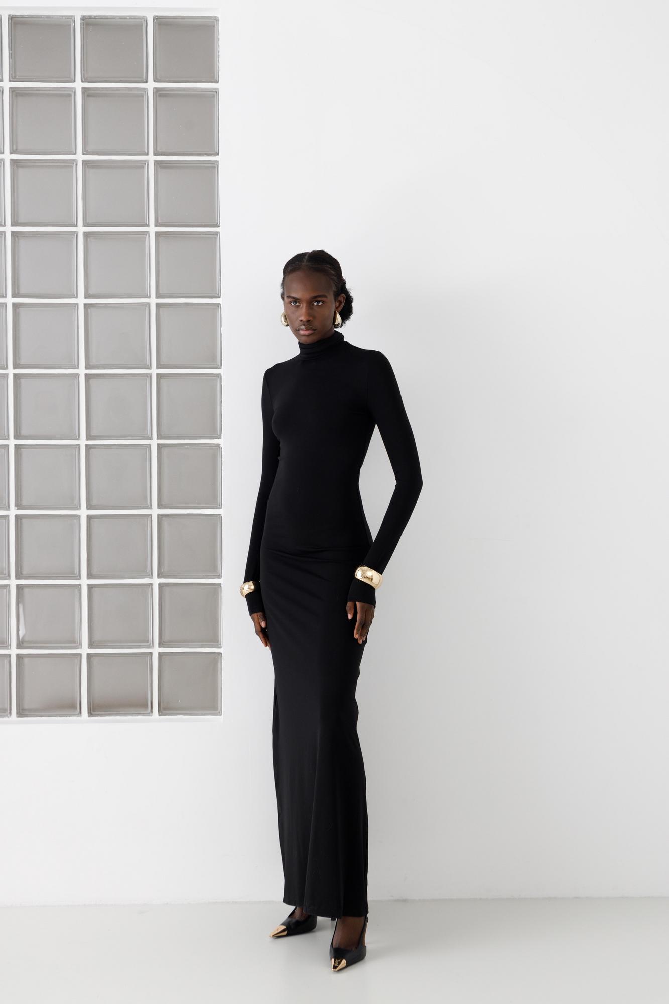 Платье-водолазка СИЛУЭТНОЕ