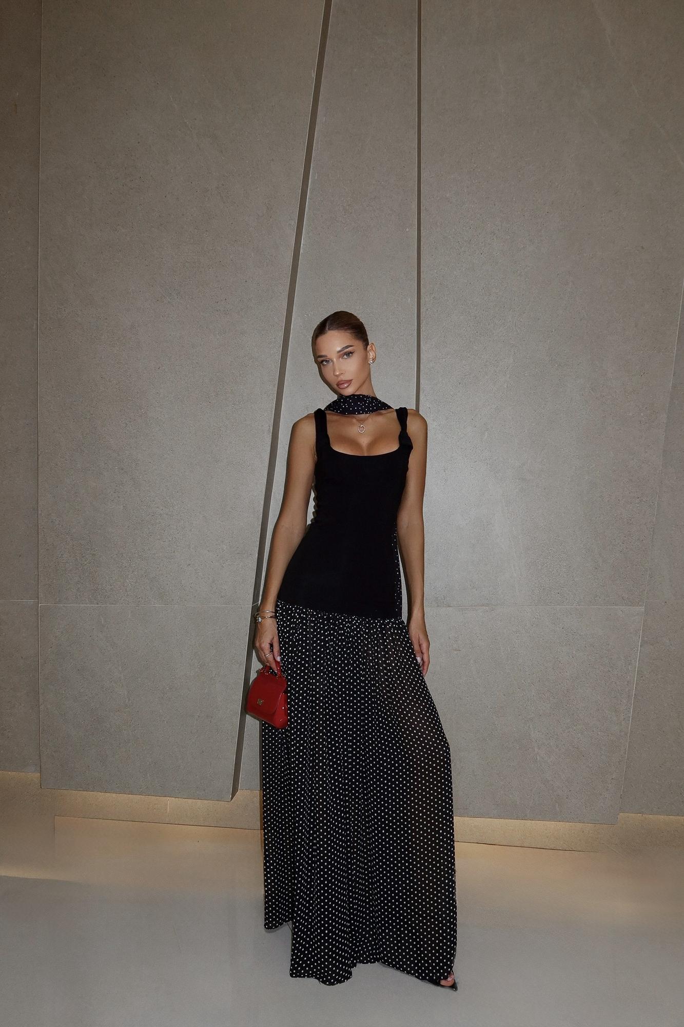 Платье SANTORINI chiffon maxi